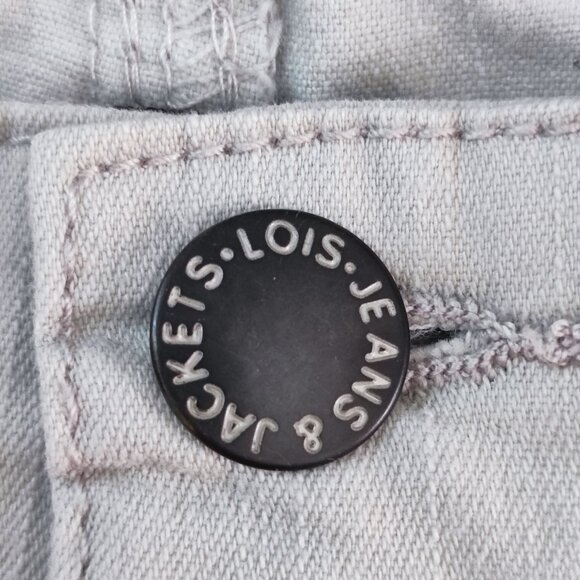 Lois jeans Brad L classic straight leg off-white colour men's size 34 - Picture 9 of 16